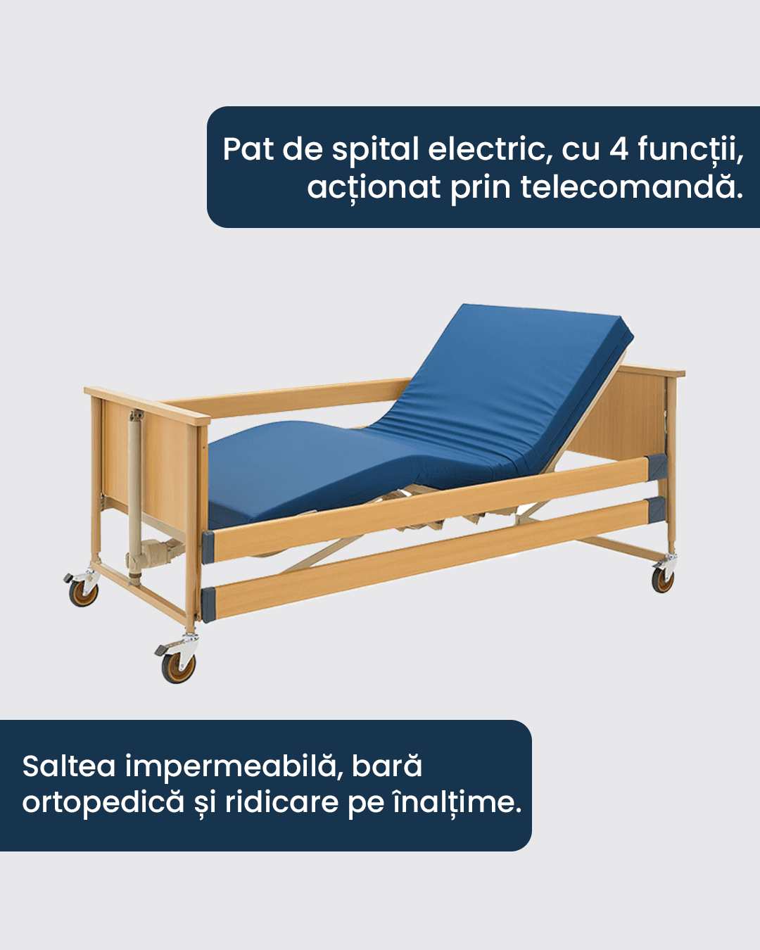 Pat medical electric cu 4 funcții 2