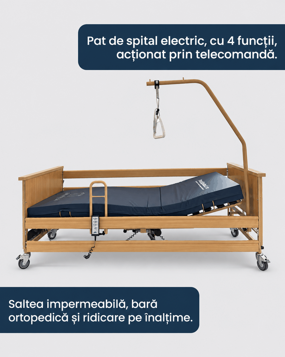 Închiriere Pat Spital București — Livrare 24h | PatSpital.ro